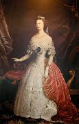 unknow artist Portrait of Empress Elisabeth of Austria-Hungary Spain oil painting artist